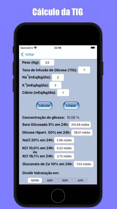 Ped Calc Schermata dell'app