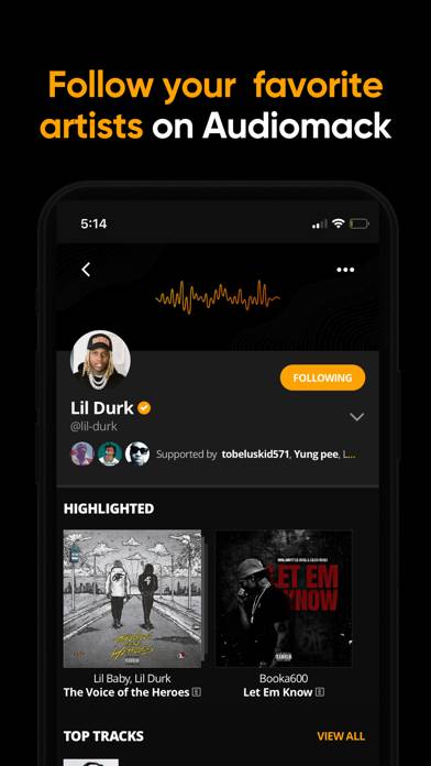 Audiomack App-Screenshot #5