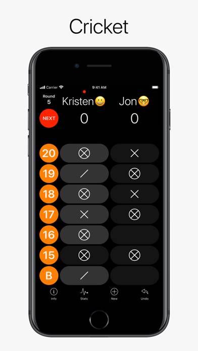 Dart Scoreboard Pro App screenshot #1