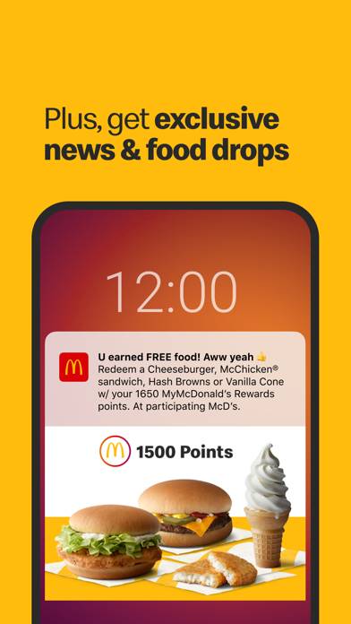 McDonald's App skärmdump #5