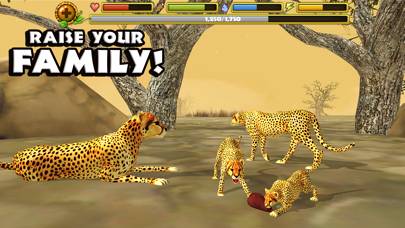 Cheetah Simulator Capture d'écran de l'application #4
