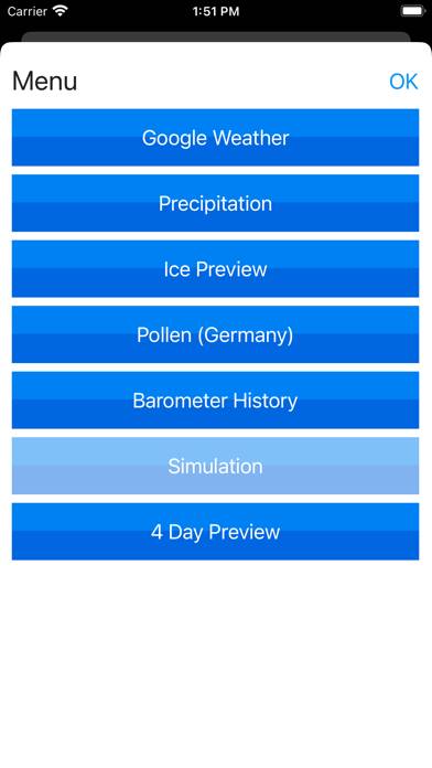 Weather Globe Pro 3D Schermata dell'app #6