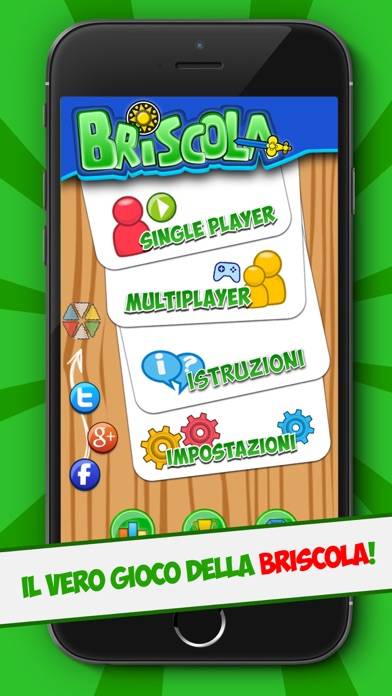 Briscola Online game screenshot