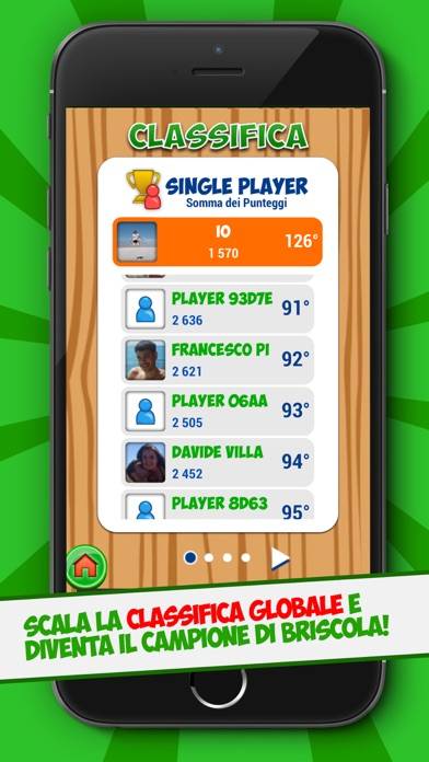 Briscola Online game screenshot