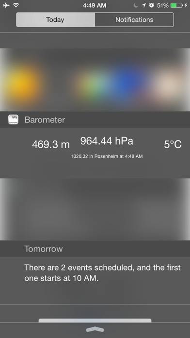 Barometer and Altimeter Captura de pantalla de la aplicación #3