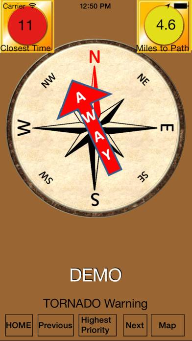 WeathAware Plus App screenshot