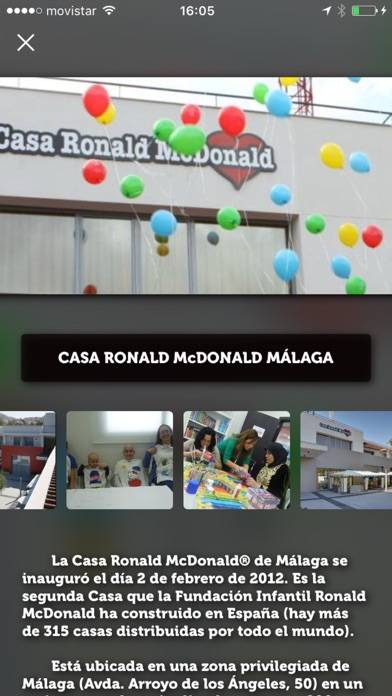 Ofertas McDonald's Málaga App screenshot