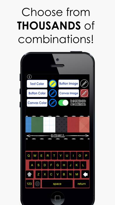 Teclados de Color para iOS 8 - Color Keyboards captura de pantalla