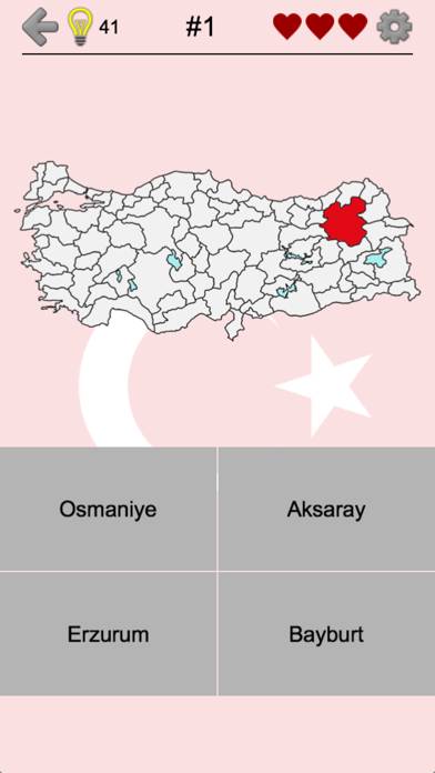 Provinces of Turkey Скриншот приложения #1