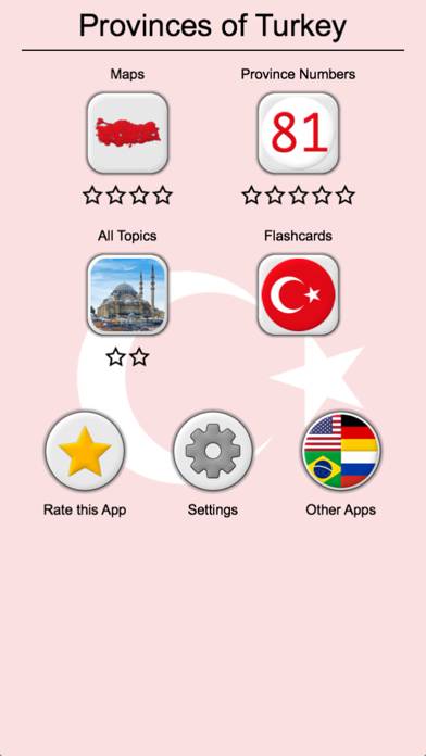 Provinces of Turkey Скриншот приложения #3