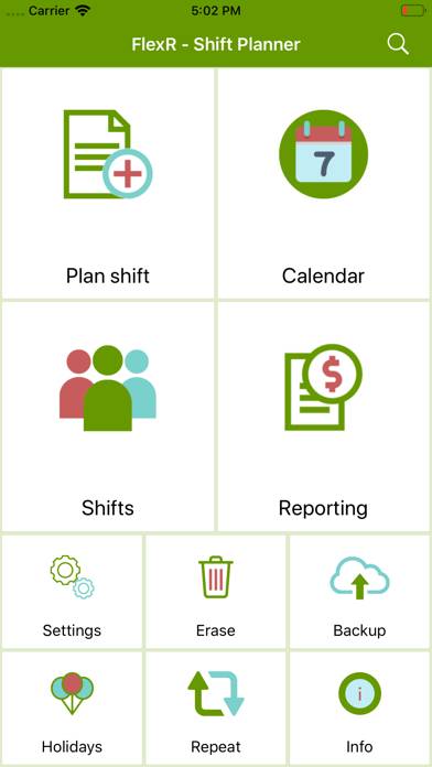 FlexR (Shift planner) Captura de pantalla de la aplicación #1
