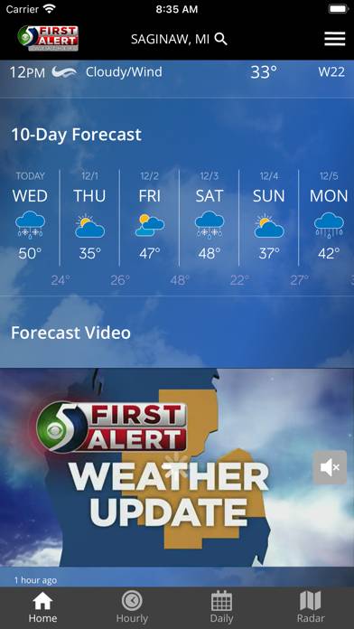 WNEM Weather App screenshot #3