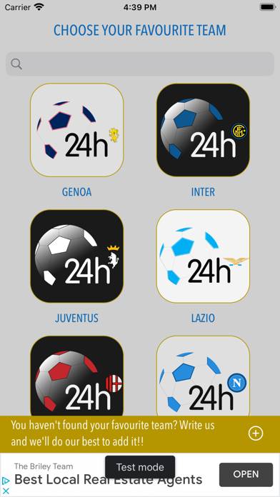 Calcio 24h App screenshot #2
