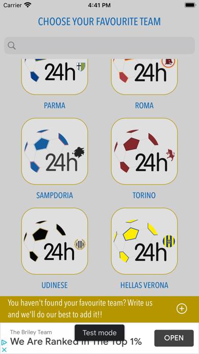 Calcio 24h App screenshot #4