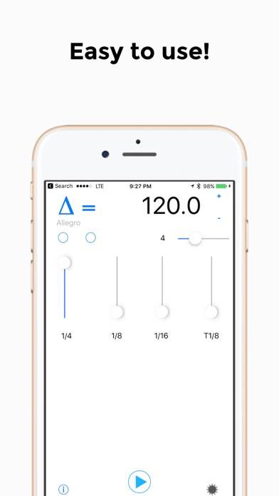 Meter Metronome Schermata dell'app #1
