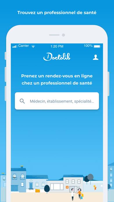 Doctolib App skärmdump #1