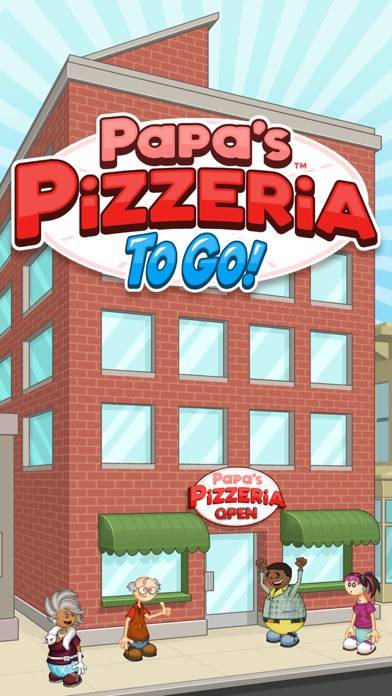 Papa's Pizzeria To Go! Скриншот приложения #1