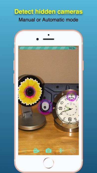Spy hidden camera Detector Скриншот приложения #1