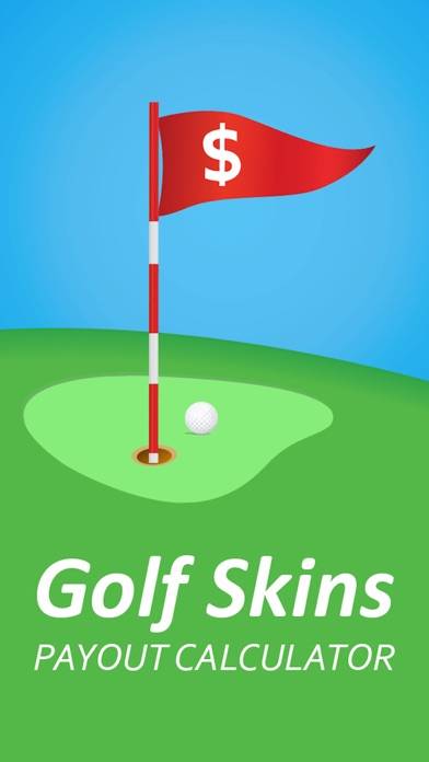 Golf Skins Payout Calculator App screenshot #1