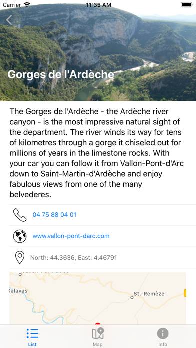 L'Ardèche du Sud Capture d'écran de l'application #2