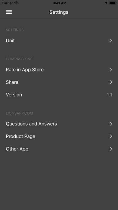 Compass One App-Screenshot #4