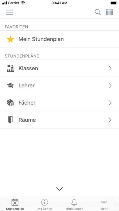 Untis Mobile App-Screenshot #2