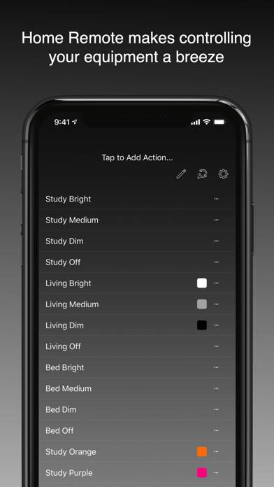 Home Remote App screenshot #1