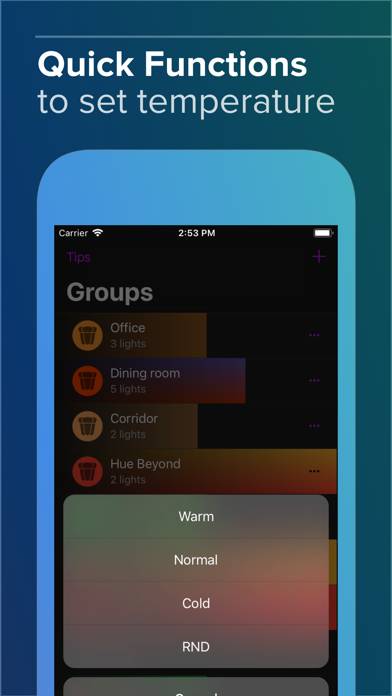 Hue Widget App screenshot #5