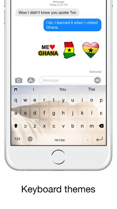 Nkyea Keyboard App screenshot #3