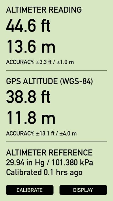 Pro Altimeter Captura de pantalla de la aplicación #1