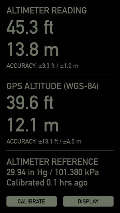 Pro Altimeter Captura de pantalla de la aplicación #2