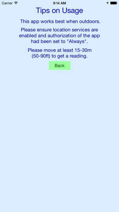 Distance Meter Professional App skärmdump
