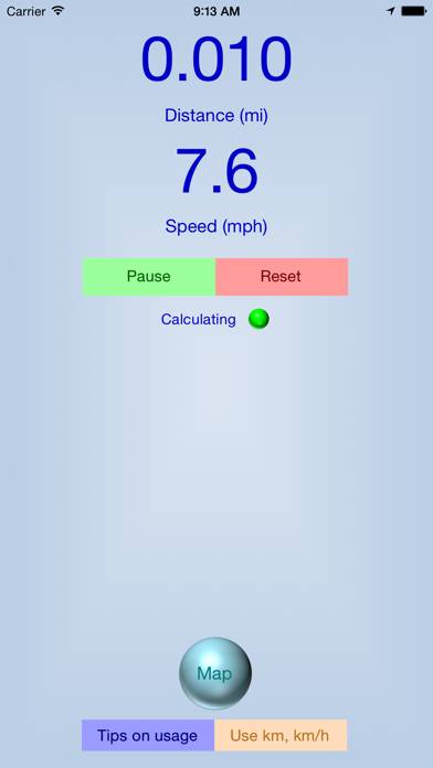Distance Meter Professional App skärmdump