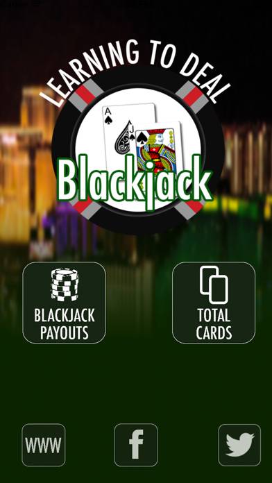 Learning To Deal Blackjack Capture d'écran de l'application