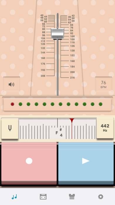 Music Practice Tool captura de pantalla