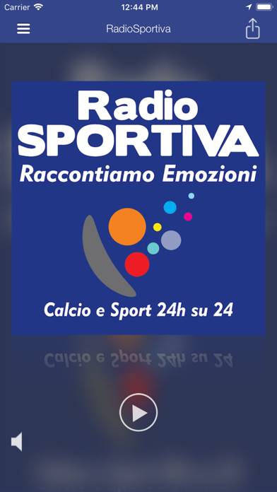 RadioSportiva Live Schermata dell'app #1