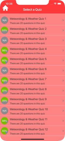 Meteorology & Weather Quizzes capture d'écran #2