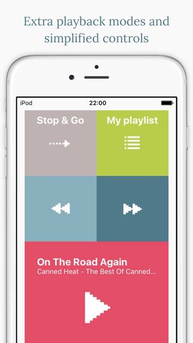 Stop&Go plus Music Player App screenshot #1