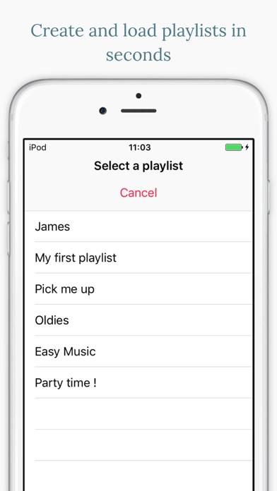 Stop&Go plus Music Player App-Screenshot #4