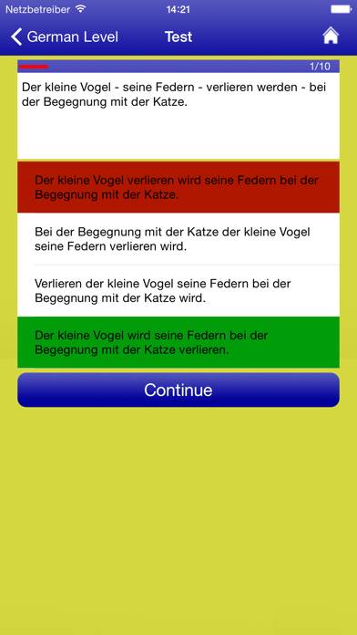 Learn German DeutschAkademie App screenshot #3