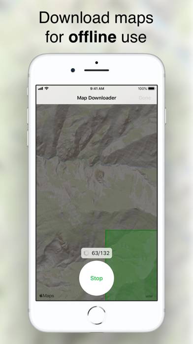 Topo Maps Capture d'écran de l'application #4