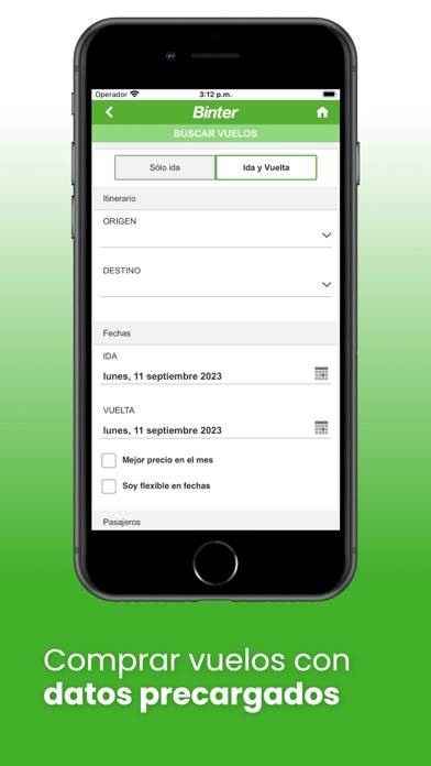 Binter App screenshot #2
