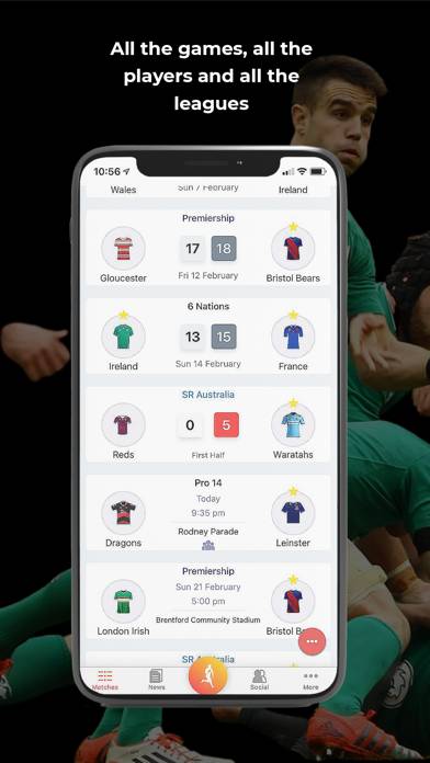 Ultimate Rugby Pro Schermata dell'app #3
