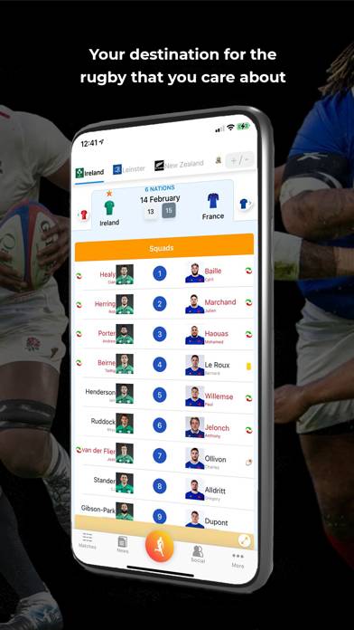 Ultimate Rugby Pro Capture d'écran de l'application #5