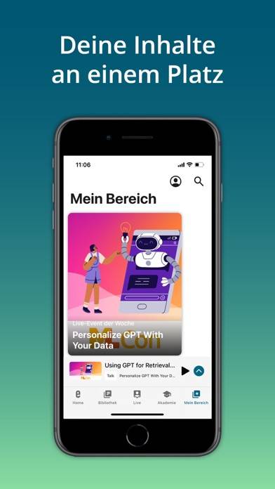 Entwickler.de App-Screenshot