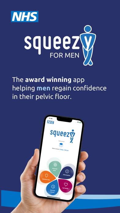 Squeezy Men App screenshot #1