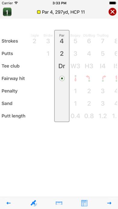 GolfCounterPro App screenshot #2