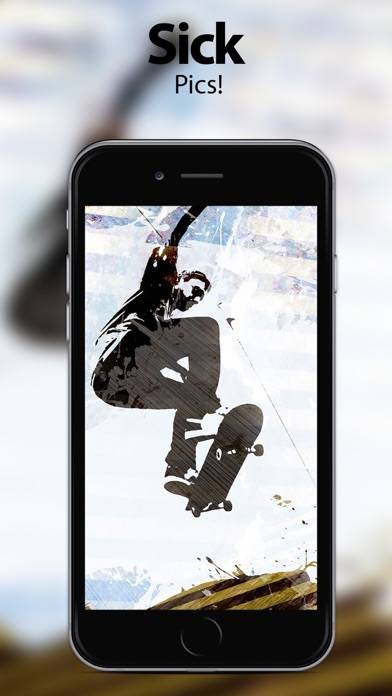 Skateboard Wallpapers & Themes Captura de pantalla de la aplicación #1