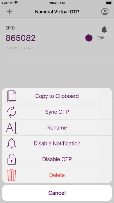 Namirial OTP App screenshot #4