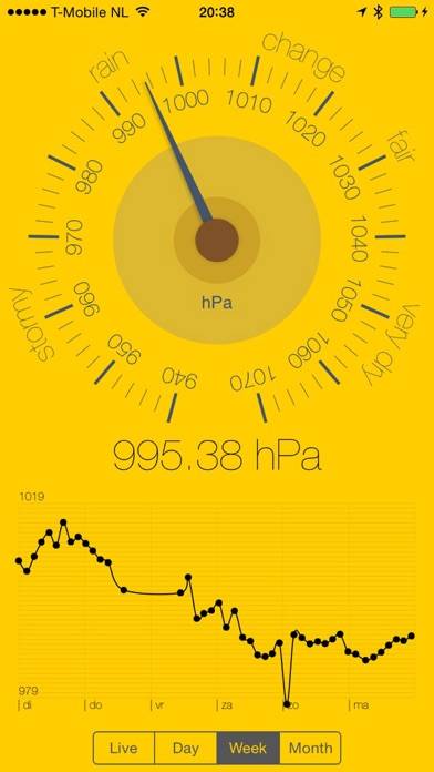 Barometer & Barograph Schermata dell'app #4